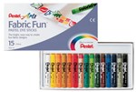PASTEL PENTEL FABRIC FUN DYE STICK BOX 15