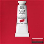 WINSOR  NEWTON DESIGNERS GOUACHE COLOUR PAINT 14ML PERMANENT ALIZARIN CRIMSON 466