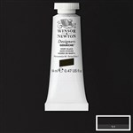 WINSOR  NEWTON DESIGNERS GOUACHE COLOUR PAINT 14ML IVORY BLACK 331