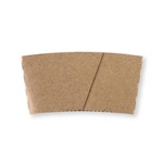 BIOPAK 8OZ 80MM PAPER CUP SLEEVE PACK 100