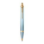 PEN PARKER IM BALLPOINT PEN LACQUER GOLD TRIM RITUALS GREEN FINISH