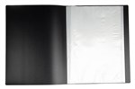 DISPLAY BOOK GNS A4 40 POCKET NONREFILLABLE BLACK