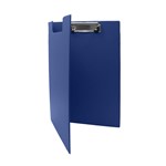 RAZORLINE CLIPFOLDER PVC A4 BLUE WITH POCKET