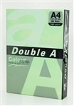 DOUBLE A A4 COPY PAPER 80GSM PASTEL COLOUR EMERALD PACK 500 SHEETS