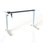 CONSET 50143 ELECTRIC HEIGHT ADJUSTABLE DESK FRAME 1420 X 670MM WHITE