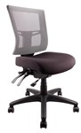 MADRID EXECUTIVE MESH MEDIUM BACK BLACK ERGONOMIC CHAIR 