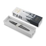 PARKER JOTTER BALLPOINT PEN ICON PARIS GREY CHROME TRIM GIFT BOX