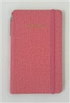 OZCORP ADDRESS BOOK SLIM ROSE WITH PEN 110 X 178MM
