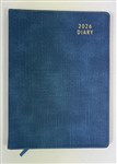 OZCORP A4 DIARY D909 WEEK TO VIEW STEEL BLUE