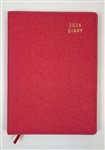 OZCORP A4 DIARY D911 WEEK TO VIEW CORAL