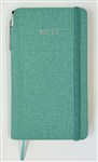 OZCORP J70 SLIM NOTEBOOK DUET SOFTCOVER SAGE 92 X 140MM 160 PAGES  PEN