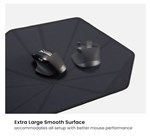 BRATECK MP105M STYLISH GAMING DESK PAD 900 X 400MM