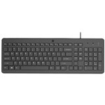 HP 150 WIRED KEYBOARD BLACK