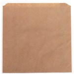 PAPER BAG NO 1 WIDE STRUNG BROWN 178MM X 165MM PACK 500