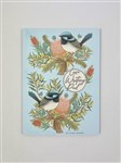 OZCORP WRITING PAD BLUE WREN 210 X 245MM 25 SHEETS