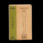 BIOPWAY WOODEN FORK 160MM PACK 100