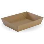 BIOWAY PREMIUM ENVIRO TRAY SIZE 1 BROWN PACK 50