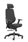 VESPA SYNCHRO CHAIR HEADREST BLACK HEADREST ONLY