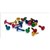 PAPER FASTENER JASART MINI ROUND ASST PK100