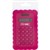 CALCULATOR SKWEEK 110X113X14MM SILICONE PINK