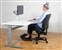 CONSET 50125 ELECTRIC HEIGHT ADJUSTABLE DESK 1500 X 800 WHITE TOPSILVER FRAME