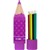 PENCILS SKWEEK COLOURED PURPLE PK24