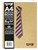 VISUAL ART DIARY GEEK A4 MILK CARTON SKETCHBOOK PREPPY TIE 80GSM 120PG