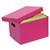 MARBIG ARCHIVE BOX COLOURED PINK