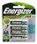 BATTERY ENERGIZER RECHARGABLE AA BP4