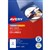 AVERY 960101 L7676 LASER LABELS MEDIA FULL FACE CDDVD 2UP PACK 25