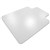 MARBIG DURAMAT CHAIRMAT PVC KEYHOLE LOW PILE CARPET 910 X 1210MM