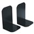 ESSELTE ELEMENTS METAL BOOKENDS BLACK