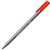 STAEDTLER TRIPLUS 334 FINELINER SUPERFINE PEN 03MM RED