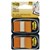 POSTIT 680OE2 FLAGS ORANGE TWIN PACK 100