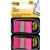 POSTIT 680BP2 FLAGS BRIGHT PINK TWIN PACK 100