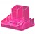 ITALPLAST DESK ORGANISER NEON RED
