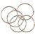 ESSELTE HINGED RINGS NO6 25MM