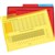 MARBIG LETTER FILE WITH SECURE FLAP AND TAB A4 CLEAR PACK 3