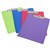MARBIG CLIPFOLDER PE A4 SUMMER COLOURS ASSORTED