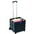 MARBIG COLLAPSIBLE STORAGE TROLLEY BLACK