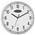 CARVEN WALL CLOCK 225MM WHITE FRAME