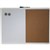 QUARTET BASICS COMBINATION BOARD 430 X 580MM WHITE FRAME