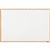 QUARTET ECONOMY WHITEBOARD NONMAGNETIC 600 X 450MM PINE FRAME