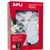 APLI 389 STRUNG TICKETS 18X29MM WHITE