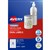AVERY 959165 L6024C MULTIPURPOSE LABELS OVAL CLEAR PACK 18