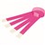 REXEL ID SERIAL NUMBER WRISTBANDS FLUORO PINK PACK 100