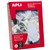 APLI 396 STRUNG TICKETS 50 X 70MM WHITE
