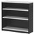 OXLEY 3 SHELF BOOKCASE 900 X 315 X 900MM WHITEIRONSTONE