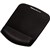 FELLOWES MOUSE PAD WITH WRIST REST PLUSH TOUCH MICROBAN MEMORY FOAM LYCRA BLACK