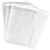 CUMBERLAND RESEALABLE POLYBAG SELF ADHESIVE FLAP 220 X 315MM CLEAR PACK 100